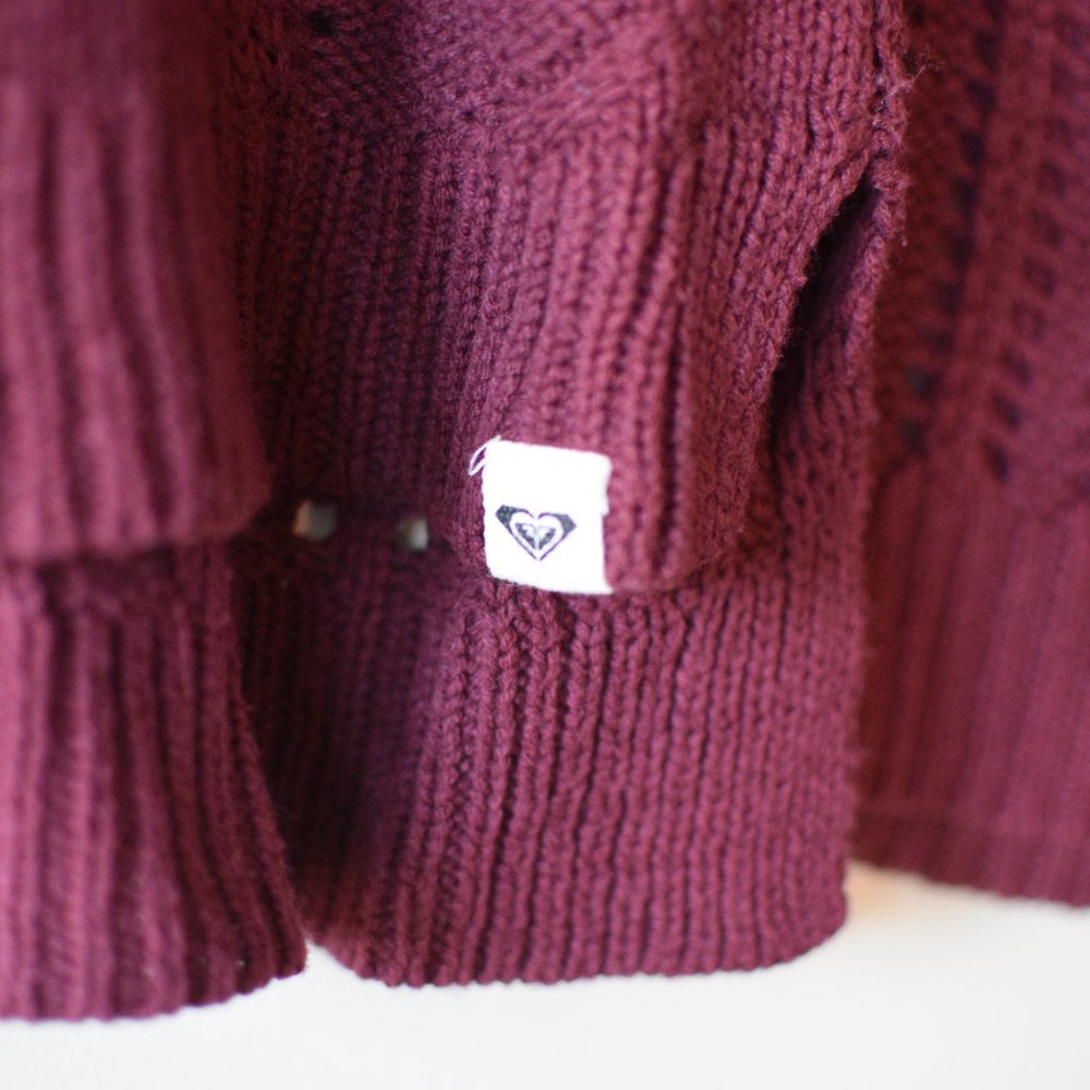 Maroon Roxy Sweater - Picture 2 of 5